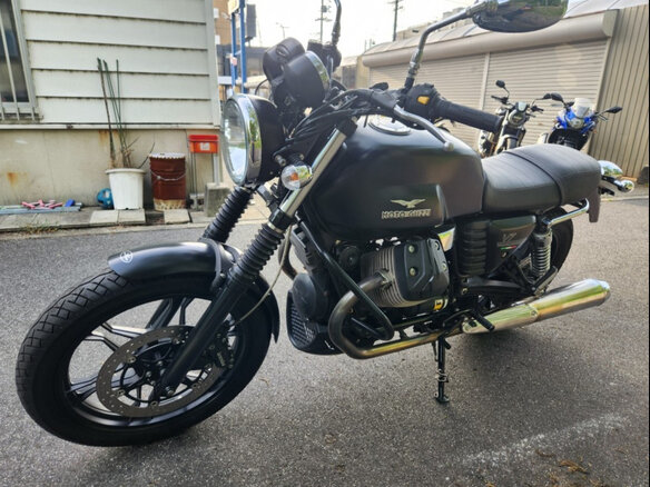 2014 Moto Guzzi V 7, чёрный, 640000 рублей - вид 3