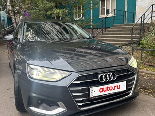2020 Audi A4 40 TFSI V (B9) Рестайлинг, серый, 3550000 рублей, вид 2