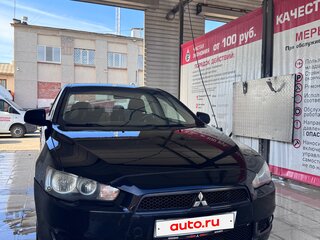 2007 Mitsubishi Lancer X, чёрный, 615000 рублей, вид 1