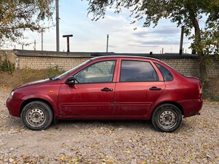 2007 Lada (ВАЗ) Kalina I, красный, 99000 рублей, вид 2