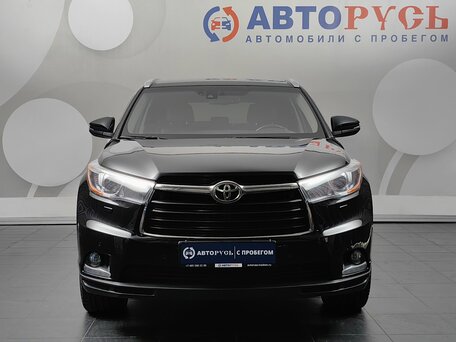 2014 Toyota Highlander III (XU50), чёрный, 2686000 рублей, вид 3