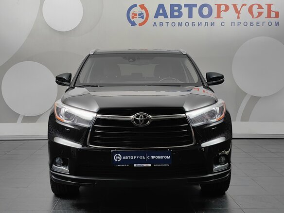 2014 Toyota Highlander III (XU50), чёрный, 2686000 рублей - вид 2