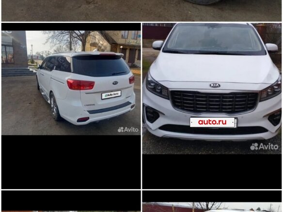 2020 Kia Carnival III, белый, 3600000 рублей - вид 2