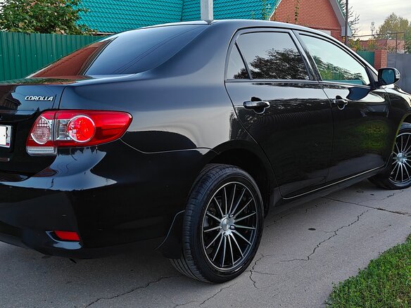 2012 Toyota Corolla X (E140, E150) Рестайлинг, чёрный, 1450000 рублей - вид 18