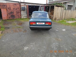 1997 Lada (ВАЗ) 2107, зелёный, 140000 рублей, вид 2