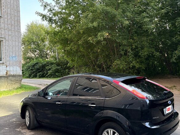 2008 Ford Focus II Рестайлинг, чёрный - вид 4