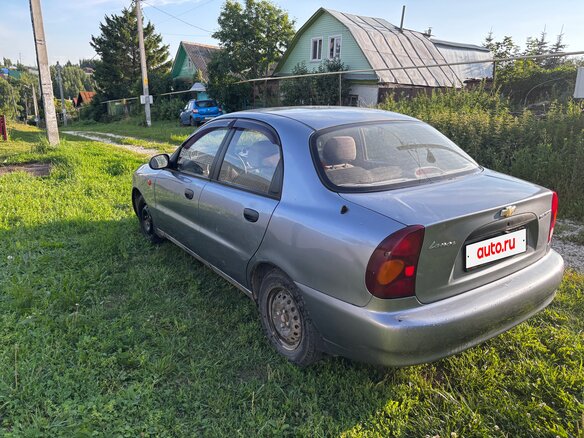 2006 Chevrolet Lanos I, серебристый, 155000 рублей - вид 5