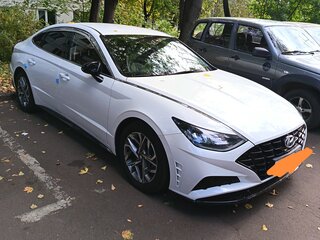 2021 Hyundai Sonata VIII (DN8), белый, 2100000 рублей, вид 3
