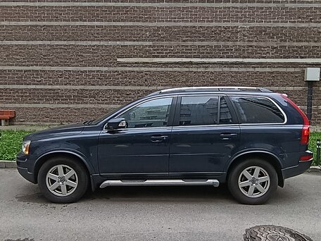 2011 Volvo XC90 I Рестайлинг, синий, 1100000 рублей, вид 4