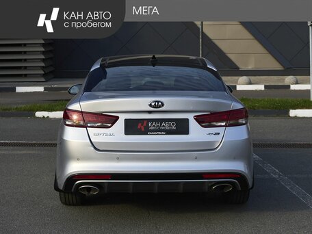 2018 Kia Optima IV Рестайлинг, серебристый, 1607000 рублей, вид 4