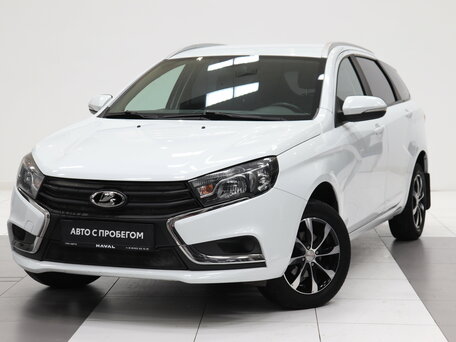 2020 Lada (ВАЗ) Vesta SW I, белый, 987000 рублей, вид 1