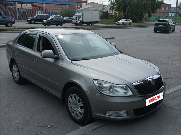 2010 Skoda Octavia II (A5) Рестайлинг, серый