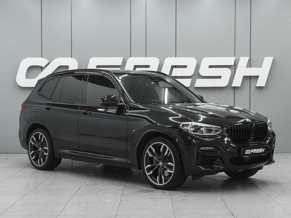 2019 BMW X3 M40d III (G01), чёрный