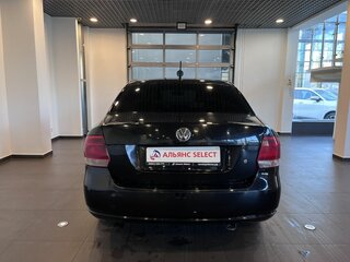 2014 Volkswagen Polo V, чёрный, 600000 рублей, вид 4