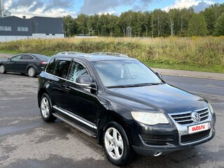 2008 Volkswagen Touareg I Рестайлинг, чёрный, 870000 рублей, вид 2