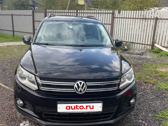 2011 Volkswagen Tiguan I Рестайлинг, чёрный, 729000 рублей