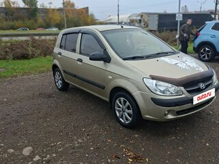 2008 Hyundai Getz I Рестайлинг, бежевый, 250000 рублей, вид 2