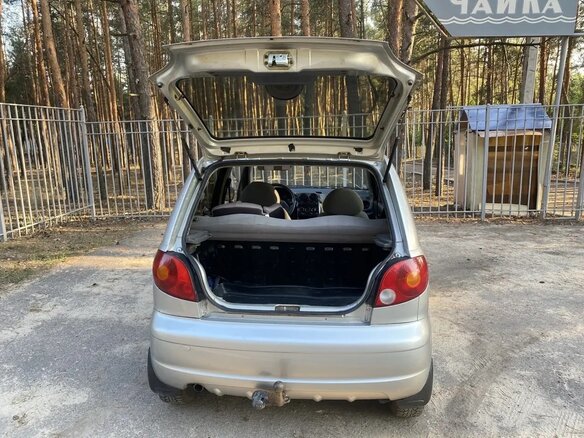 2005 Daewoo Matiz I Рестайлинг, серый, 200000 рублей - вид 6