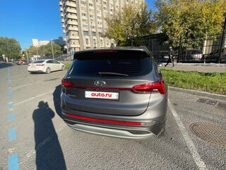 2021 Hyundai Santa Fe IV Рестайлинг, серый, 3600000 рублей, вид 4
