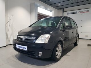 2007 Opel Meriva A Рестайлинг, чёрный, 210000 рублей, вид 1