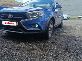 2020 Lada (ВАЗ) Vesta SW Cross I, синий, 975000 рублей, вид 1