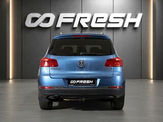 2012 Volkswagen Tiguan I Рестайлинг, синий, 1290000 рублей, вид 4