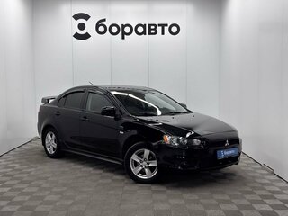 2008 Mitsubishi Lancer X, чёрный, 990700 рублей, вид 2