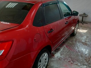 2017 Lada (ВАЗ) Granta I, красный, 350000 рублей, вид 3