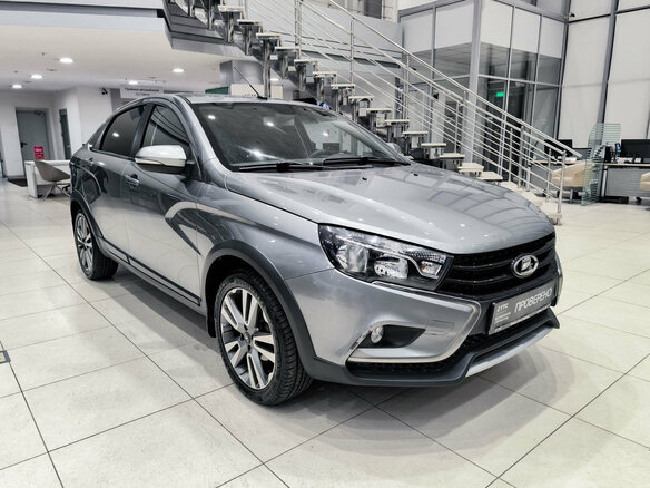 2018 Lada (ВАЗ) Vesta Cross I, серый, 820000 рублей - вид 2