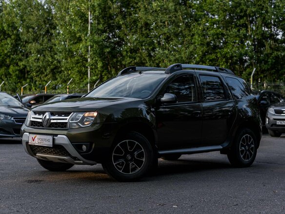 2017 Renault Duster I Рестайлинг, зелёный