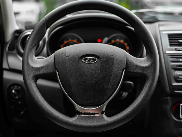 2021 Lada (ВАЗ) Granta I Рестайлинг, чёрный - вид 5