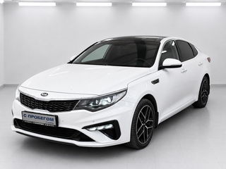 2019 Kia Optima IV Рестайлинг, белый, 1860000 рублей, вид 1