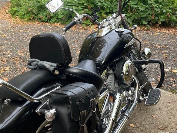 1996 Yamaha XVS400 Drag Star, чёрный, 360000 рублей - вид 3