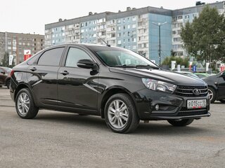 2019 Lada (ВАЗ) Vesta I, чёрный, 999000 рублей, вид 4