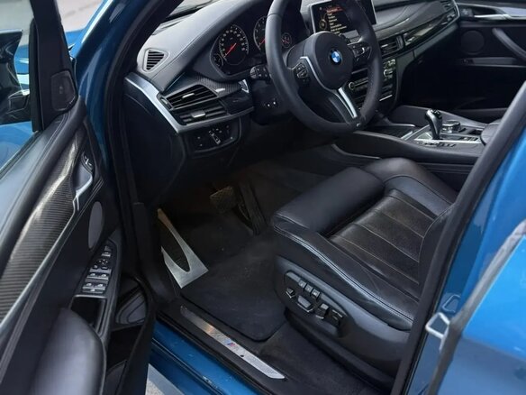 2016 BMW X5 M II (F85), голубой, 3590000 рублей - вид 6