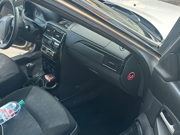2015 Lada (ВАЗ) Priora I Рестайлинг, серебристый, 430000 рублей - вид 11