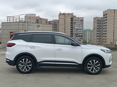 2022 Chery Tiggo 7 Pro I, белый, 1195000 рублей, вид 4