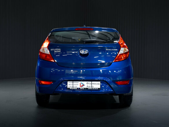 2013 Hyundai Solaris I, синий - вид 5