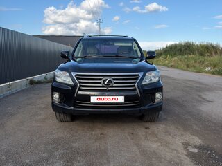 2012 Lexus LX 570 III Рестайлинг, чёрный, 3100000 рублей, вид 2