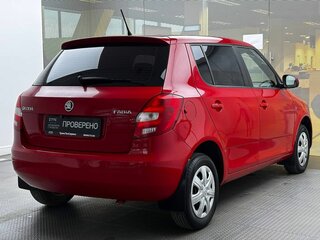 2013 Skoda Fabia II Рестайлинг, красный, 699000 рублей, вид 5