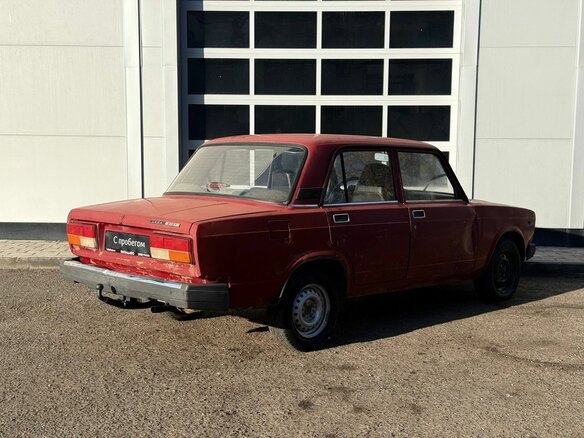 2008 Lada (ВАЗ) 2107, красный, 80000 рублей - вид 4