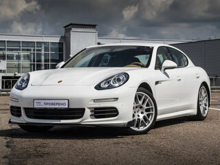 2013 Porsche Panamera Diesel I Рестайлинг, белый, 3125000 рублей, вид 1