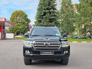 2019 Toyota Land Cruiser 200 Series Рестайлинг 2, чёрный, 5699000 рублей, вид 2