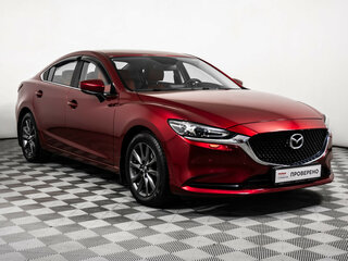 2019 Mazda 6 III (GJ) Рестайлинг 2, красный, 2550000 рублей, вид 3