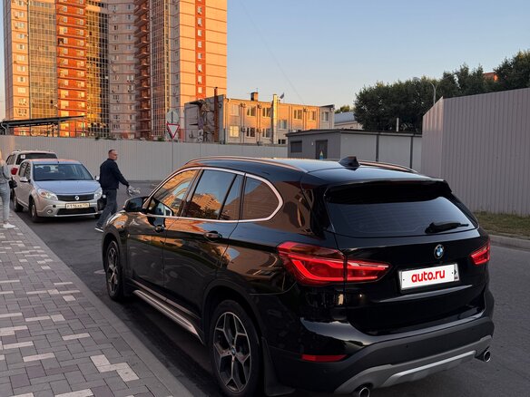 2018 BMW X1 18d xDrive II (F48), чёрный - вид 6