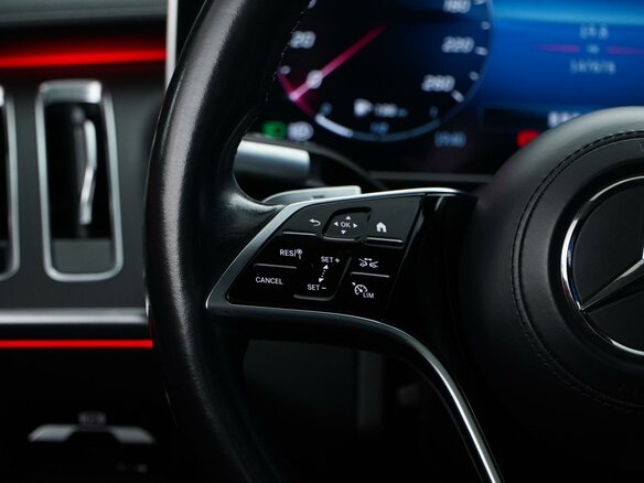 2020 Mercedes-Benz S-Класс 400 d Long 4MATIC VII (W223), чёрный, 7734434 рублей - вид 22