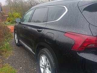 2022 Hyundai Santa Fe IV Рестайлинг, чёрный, 3340000 рублей, вид 3
