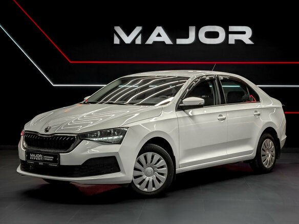 2021 Skoda Rapid II, белый, 1230000 рублей