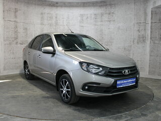 2019 Lada (ВАЗ) Granta I Рестайлинг, серый, 672000 рублей, вид 3
