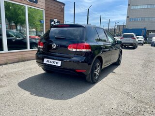 2009 Volkswagen Golf VI, чёрный, 599000 рублей, вид 3